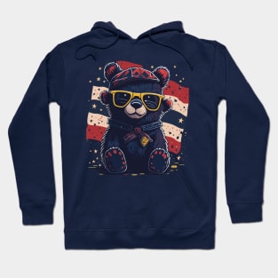 Patriotic Bear Hoodie